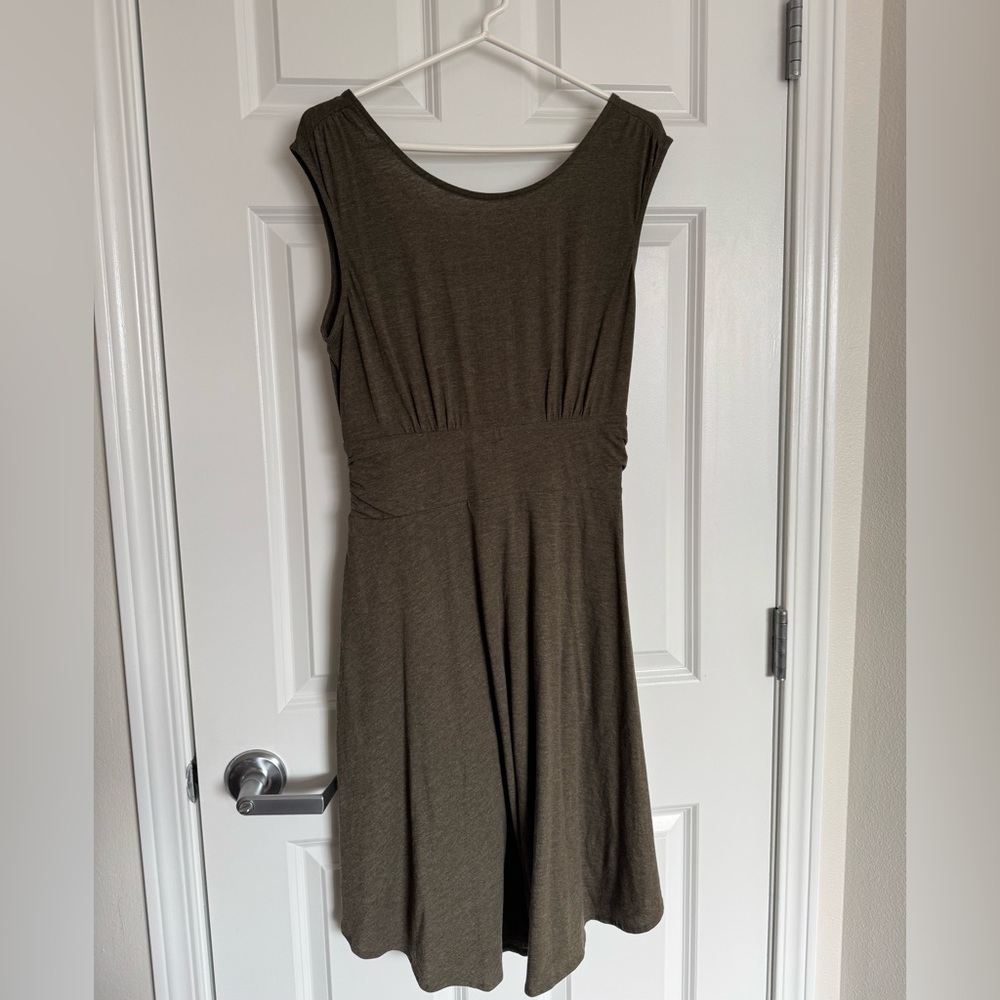 Prana Jola Dress, brown/green, M